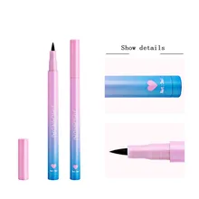 2 шт Женская Черная Подводка для глаз водостойкий стойкий натуральный Гладкий не выцветает не размазывающийся карандаш для глаз карандаш