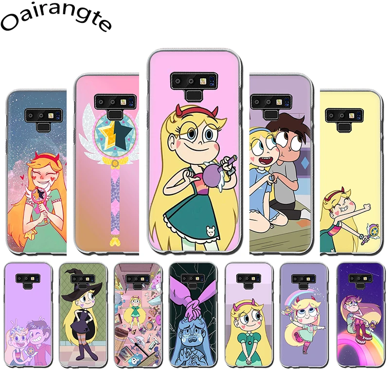 

Star vs the Forces of Evil Hard Phone Case for Samsung A3 A5 A6 A8 Plus A7 A9 A10s 20s 30s 40s 50s 70