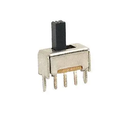 

10x 5.3mm High Knob 3 Pin 2 Position 1P2T SPDT Vertical Slide Switch 0.3A 50V DC