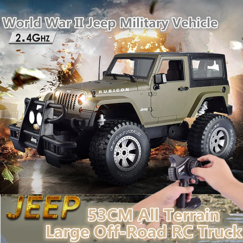 jeep de juguete a control remoto