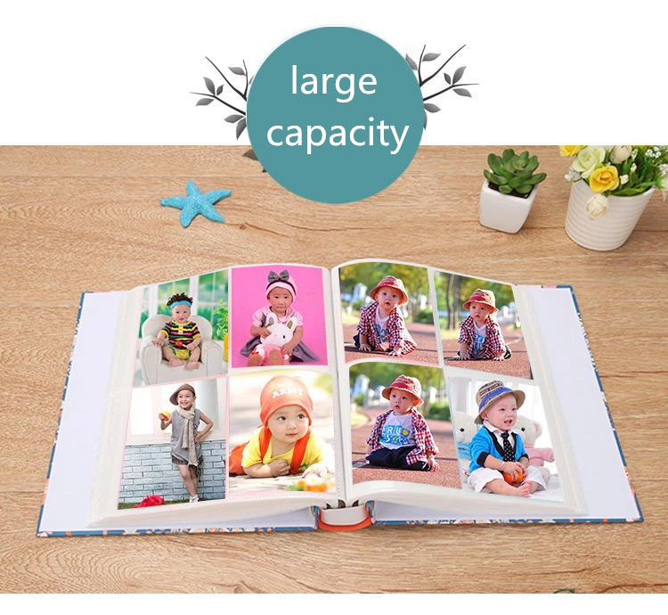 4/6 дюйма 200/400 шт interleaf Тип ноутбук альбом для Polaroid фото книги дети DIY милые печати детей Скрапбукинг подарок
