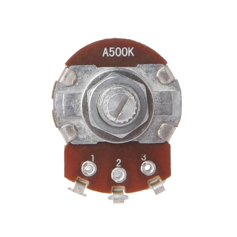 A500K ohm Audio горшки потенциометр 24 мм база заменить для Электрогитары