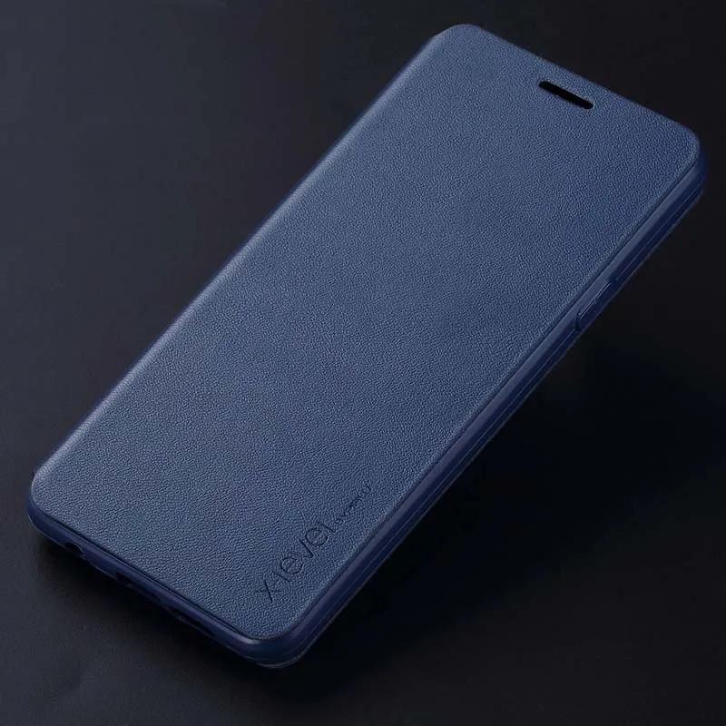 

X-level Original Ultra Thin Slim Flip Case Leather TPU Book Cover For Samsung Galaxy A310 A510 S10 S10Plus Note9 Case KS0114