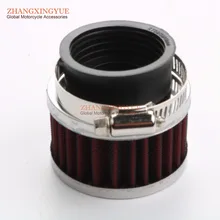 28mm 32mm 35mm 38mm 42mm diameter high performance retrofit Air Filter Scooter Motorcycle ATV Kart 50cc