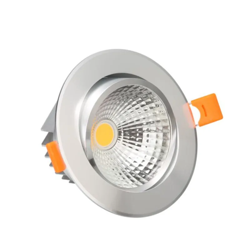 

Newest High quality Dimmable led lamp led downlight COB 10W 15W 25W dimming LED Spot light led ceiling lamp free shipping