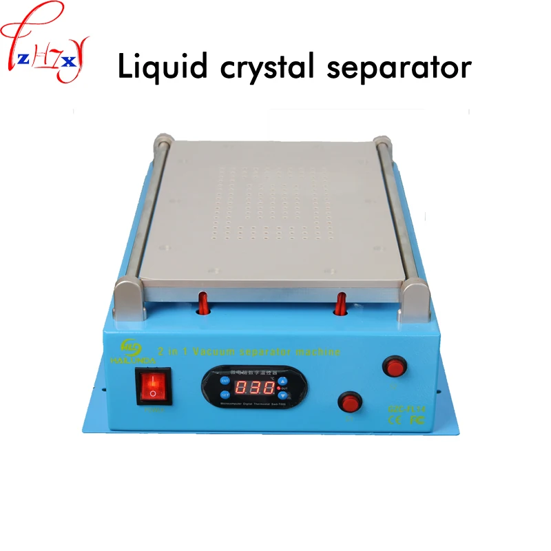 

220V 500W 1PC LCD separator machine 14-inch mobile phone screen separator built-in vacuum pump demolition machine