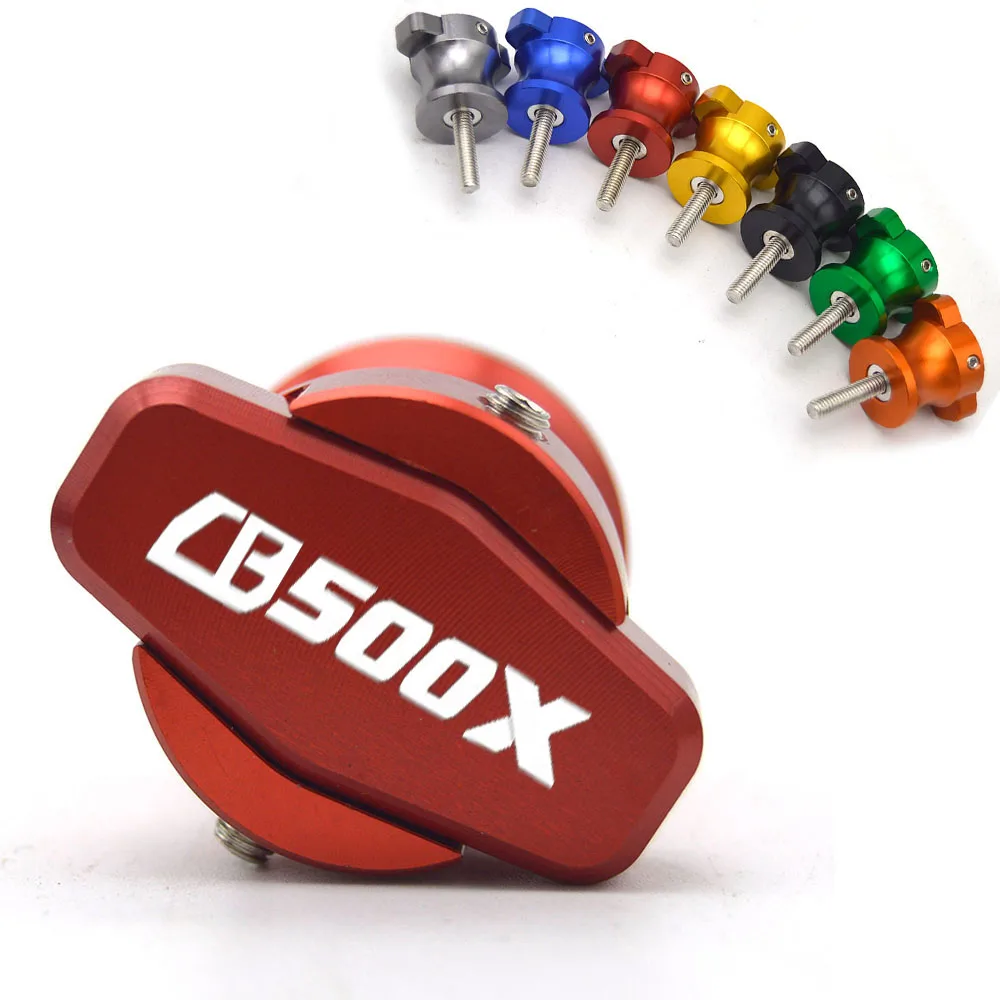 

Motorcycle Accessories CNC Aluminum Swingarm Spools Slider Stand Screws 8mm For Honda CB500X CB 500X 500 CB500 X 2013-2014