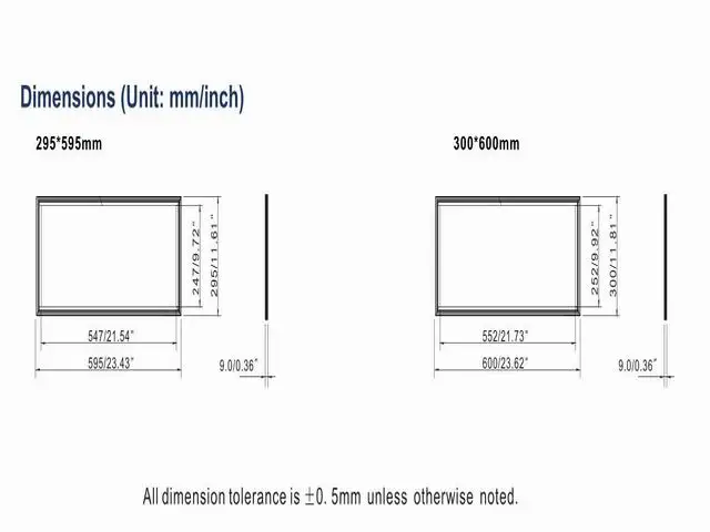 Promoção de Natal... Luz do Painel de Teto 2018 24 w Brilho Triac Dimmable Levou 300 600mm Embeded Cor Branca 0 2400lm 3 Pçs e lote 5 teto 300*600mm embeded cor branca 0 -- 2400lm 3 pçs lote