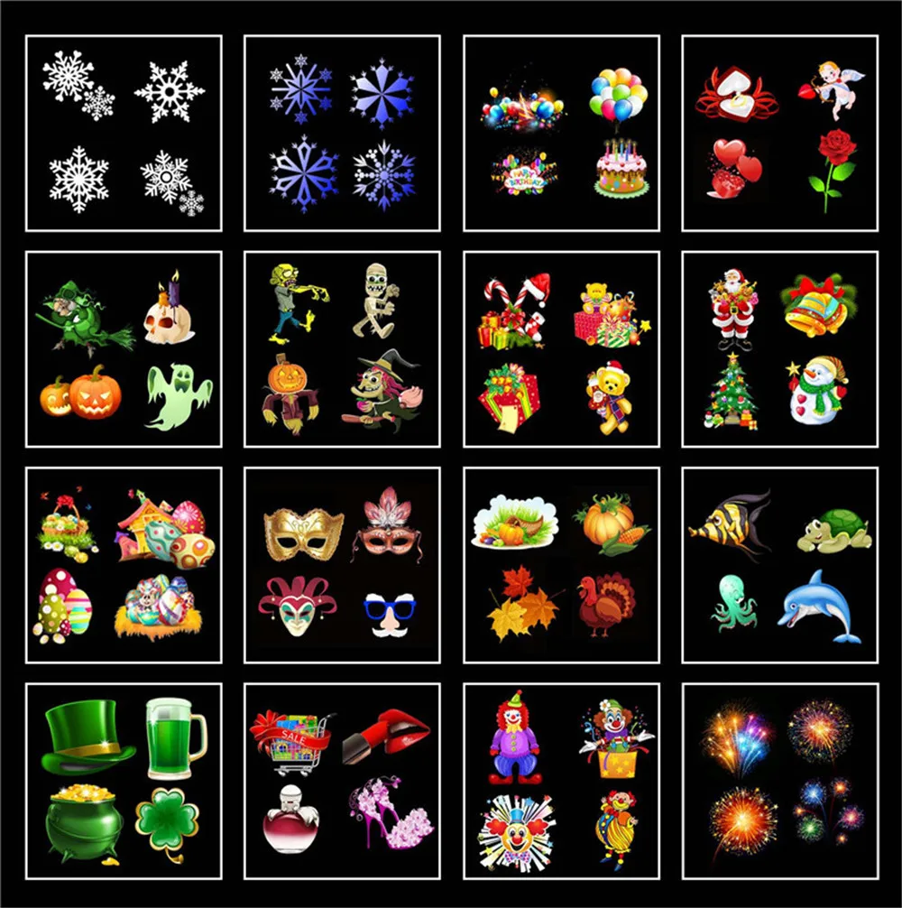 Natal ao ar Slide ao ar Floco de Neve Palco para Festa Livre Neve Laser Projetor 16 Estrela Led Paisagem Jardim Luz 25 luz 16 slide ao ar livre estrela
