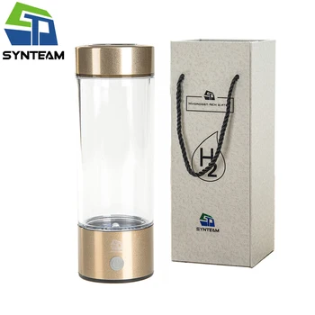 

400ML Hydrogen Generator Bottle Hydrogen Rich Water Filter Alkaline Maker Portable Cup Water Ionizer Pure Electrolysis Healthy