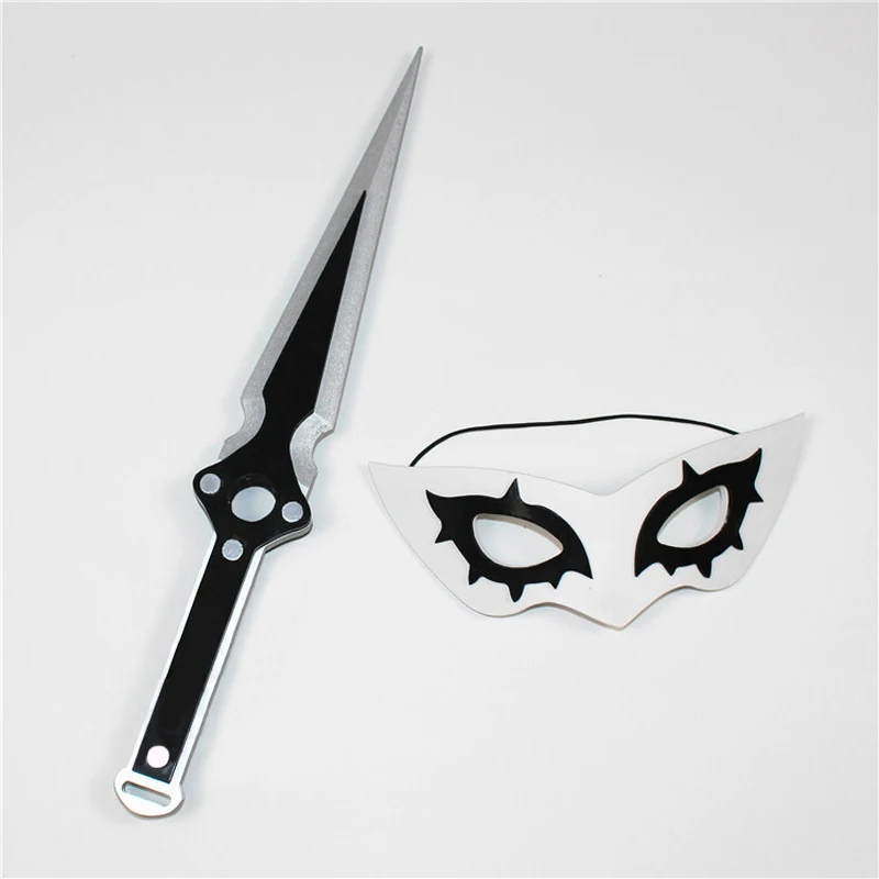 Persona 5 главный герой Фантом вор Джокер маска на глаза для косплея ПВХ оружие реквизит аксессуары костюмы на Хэллоуин