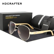 HDCRAFTER бамбуковые солнцезащитные очки, брендовые дизайнерские женские очки с деревянными ножками, оправа из сплава, солнцезащитные очки, очки, UV400 Oculos de sol