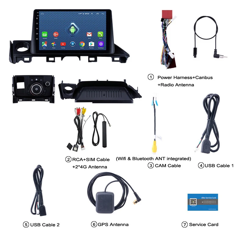 Best 4G Lte All Netcom 9 inch Android 8.0 HD TouchScreen GPS Navigation system for 2017 Mazda ATENZA with Bluetooth USB Mirror Link 5 Best 4G Lte All Netcom 9 inch Android 8.0 HD TouchScreen GPS Navigation system for 2017 Mazda ATENZA with Bluetooth USB Mirror Link 5