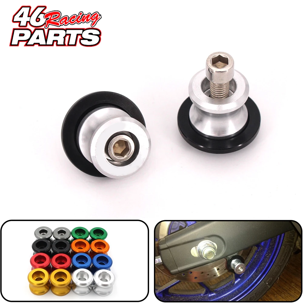 

CK CATTLE KING Motorcycle accessories M6 Swingarm Spools Slider Stand Screws For Yamaha TMAX 530/500 TMAX530 TMAX500 T-MAX 530