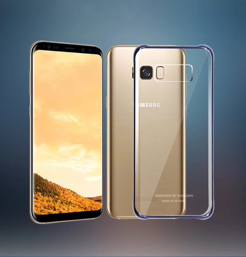 Samsung стелс Пластиковый Чехол для мобильного телефона для samsung S8 G9500 S8+ S8 Plus противоударный чехол для телефона мягкий чехол 6 цветов