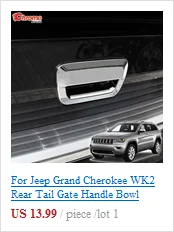 Для Jeep Grand Cherokee WK2 передний противотуманный светильник, противотуманный светильник, бампер, хромированная крышка, накладка, аксессуары для автомобиля, Стайлинг 2011 2012 2013