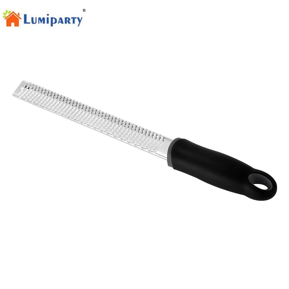 LumiParty 304 Stainless Steel Handle Cheese Grater and Zester, Lemon