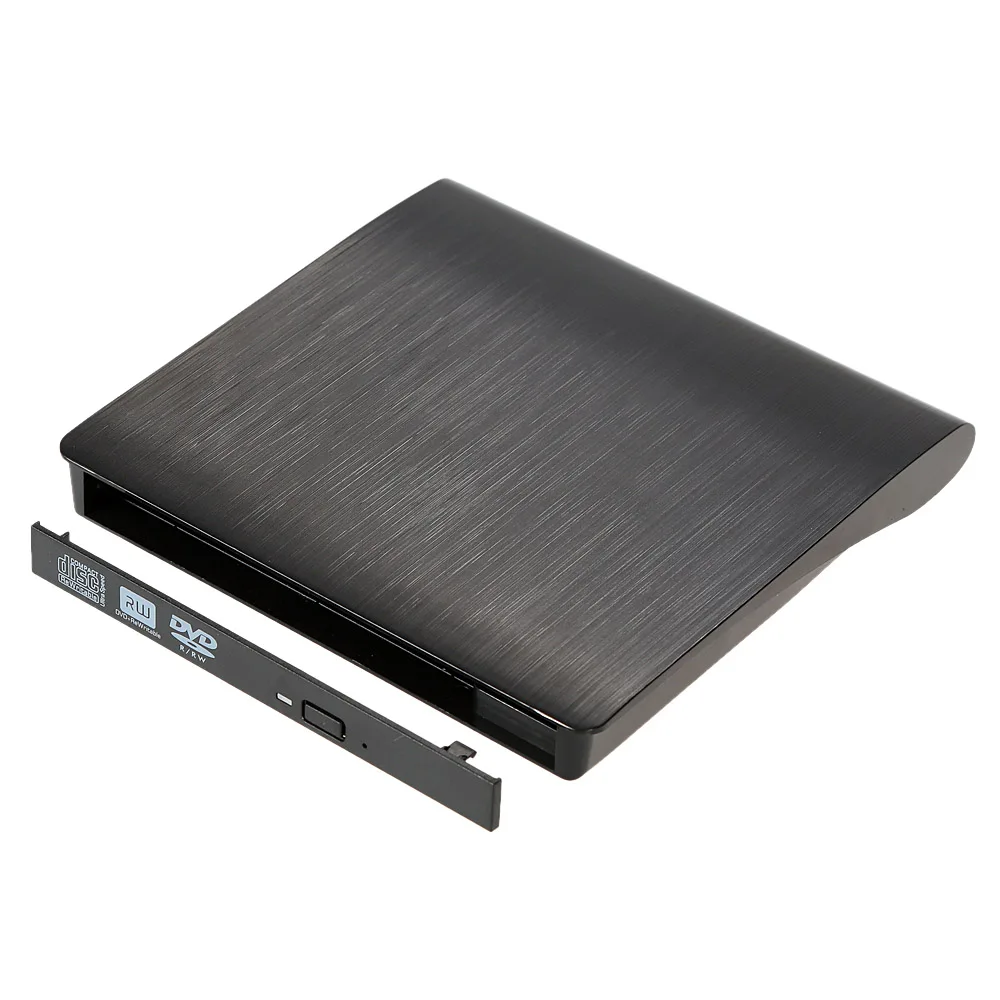 Ультратонкий портативный привод для dvd-плеера USB 3,0 SATA 9,5 мм Внешний чехол для оптического диска для ПК ноутбука