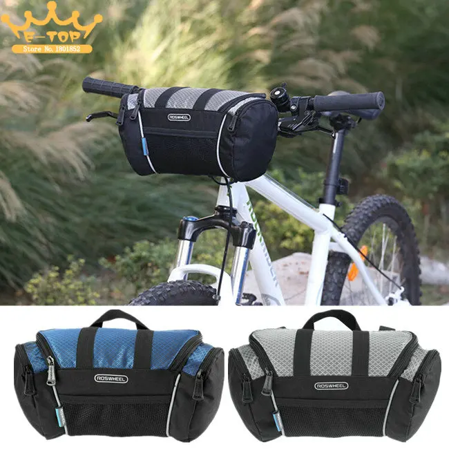 

5L Bike Handlebar Bag Bicycle Front Tube Pocket Shoulder Pack Outdoor Sports Cycling Mountain Bag