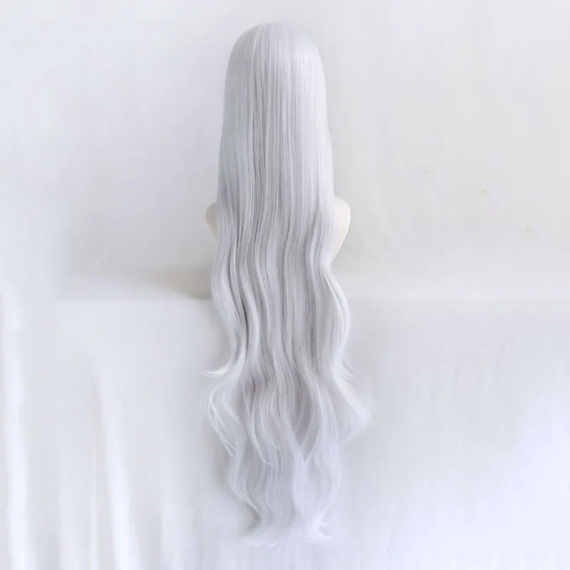 Аниме Sewayaki Kitsune no Senko-san Shiro длинный парик с ушами Косплей Костюм термостойкие синтетические волосы женские парики для косплея