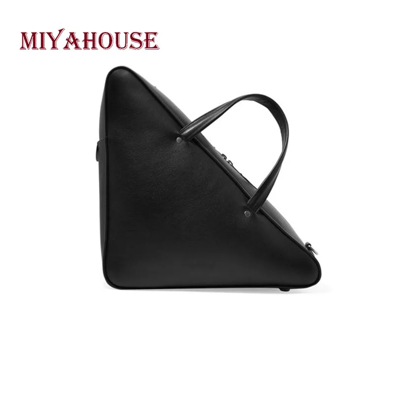 

Miyahouse High Quality Fashion Handbag Solid Color Crossbody Bag For Female Korean Style PU Leather Messenger Bag