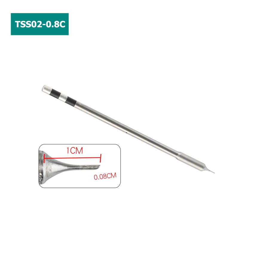 5 шт./лот Быстрый TS1200A жало TSS02 I J SK 3C 0.8C 01 K 1C 2C припой Жало для ремонт материнской