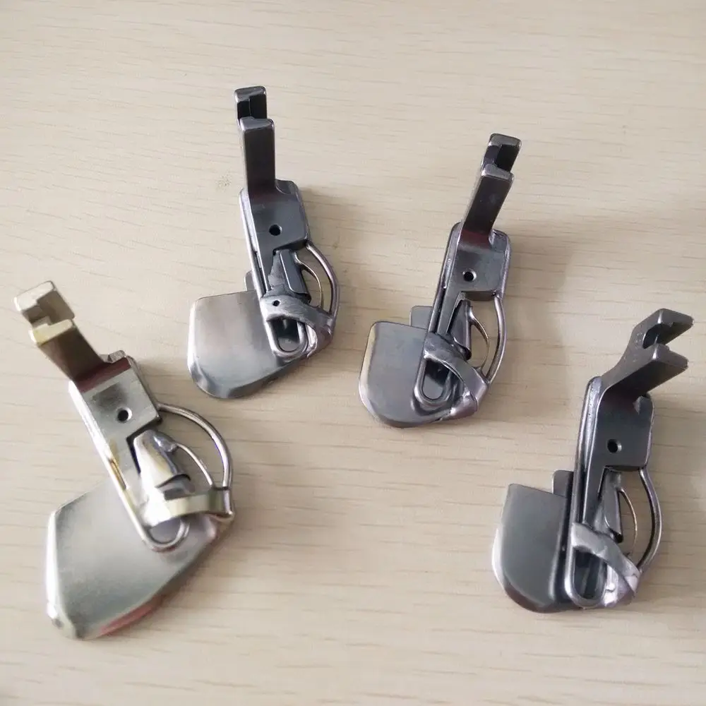 

Double Fold Spring Type Sewing Hemmer Hemming Presser Foot over-lock folder binder Needle Lock Stitch machine for Juki DDL-555