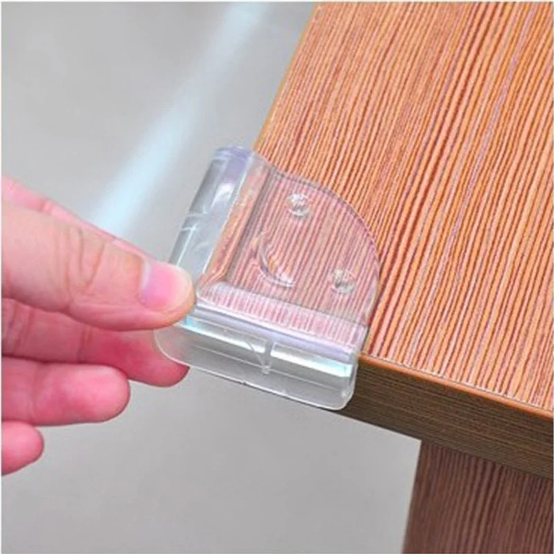 10Pcs Baby Safety Silicone Protector Table Corner Edge Protection Cover Children Anticollision Edge Corner Guards