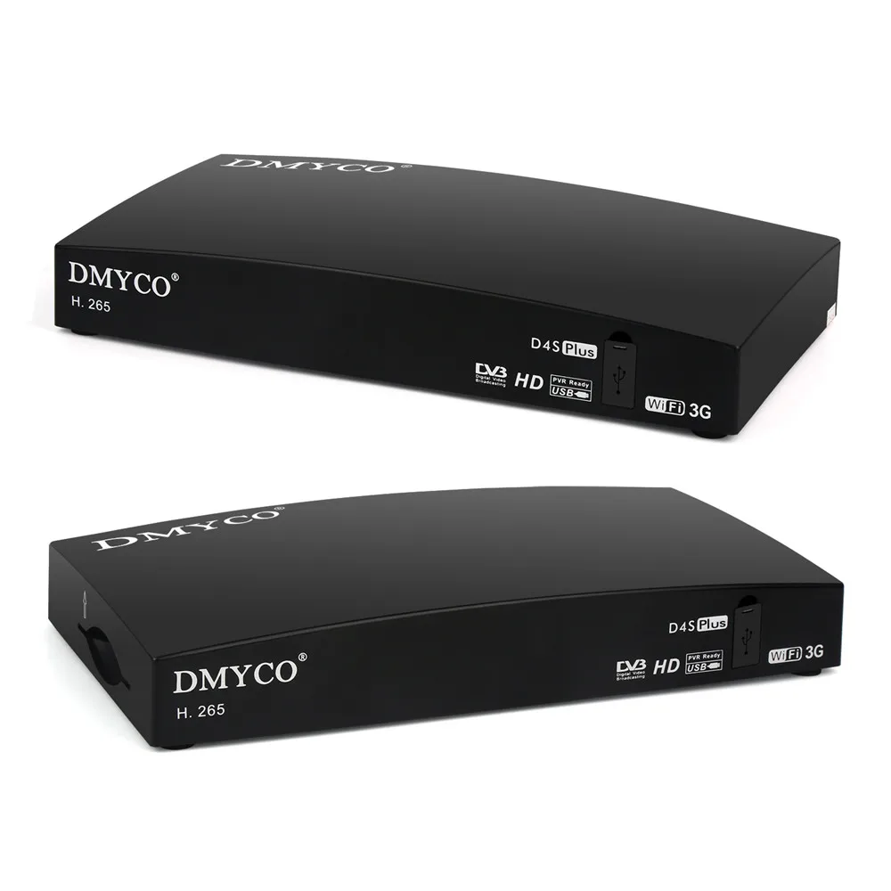 D4S PLUS спутниковый ресивер DVB S2 цифровой Full 1080P HD PowerVu BissKey + USB WIFI ТВ приемник с 1