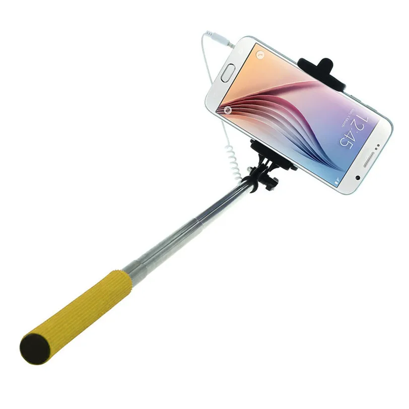 GEOFOX мини селфи палка держатель монопод для Iphone samsung Xiaomi Jul14