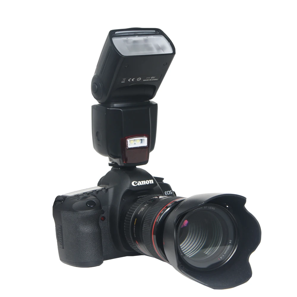 WANSEN WS-560I Вспышка Speedlite для Nikon D3100 D5100 D7000 D7100 Canon 450D 500D 550D 600D 650D 60D 70D как Светодиодная лампа для видеосъемки Yongnuo 560