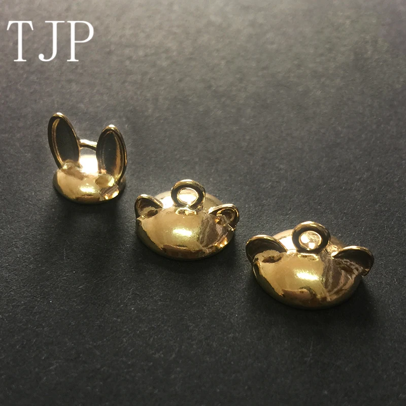 Buy TJP 5pcs /lot Rabbit ears cat ears beads caps