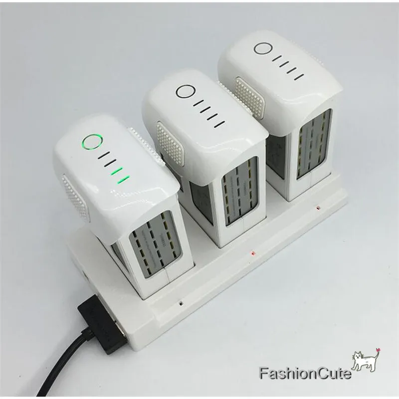 DJI Phantom 4 Accessories 3 In 1 Battery Charger Intelligent Detection Voltage Charging For DJI Phantom 4 FPV RC Drone RC Models