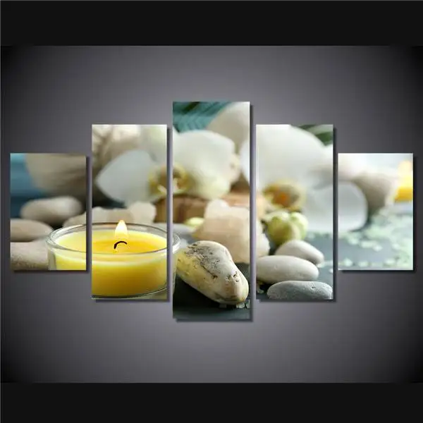 

Hd Printed Spa Still Life Wellness Relax Painting Canvas Print Room Decor Print Poster Picture Canvas Free Shipping/Ny-4402