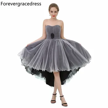 

Forevergracedress Real Picture New Design Cocktail Dress Fashion Sweetheart Backless High Low Homecoming Party Gown Plus Size