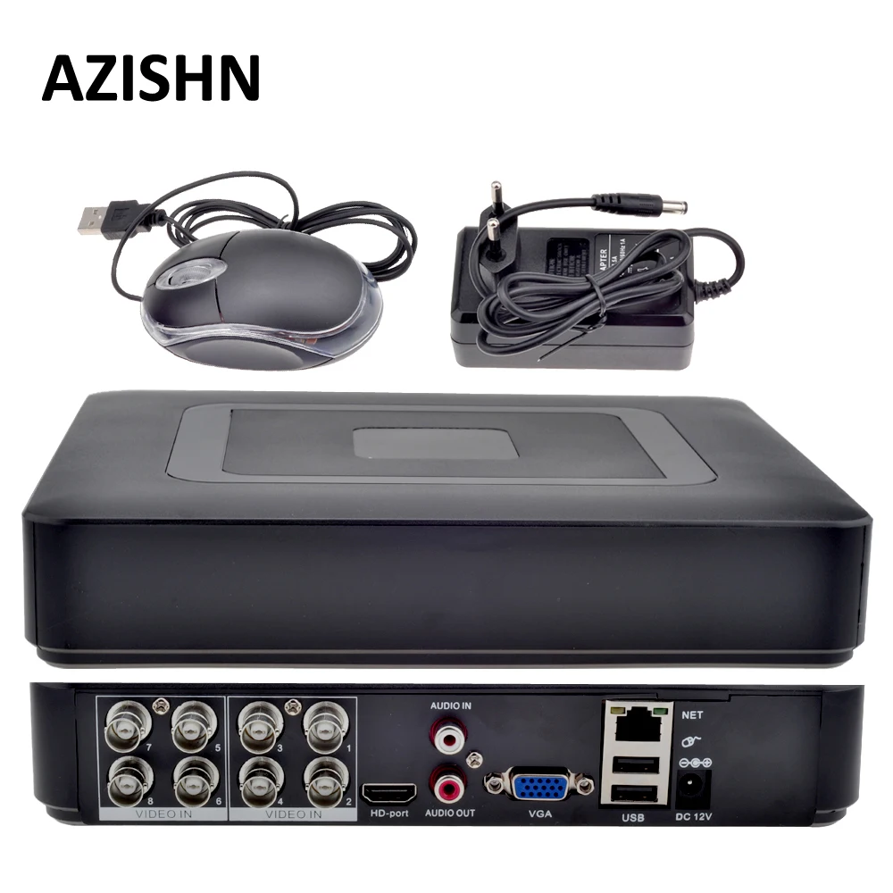 8-канальный AHD DVR H.264 1080N/4CH аналог 1080 P/16CH IP 1080P Мини 5 в 1 TVI CVI AHD 960H IP HDMI P2P Гибридный CCTV DVR