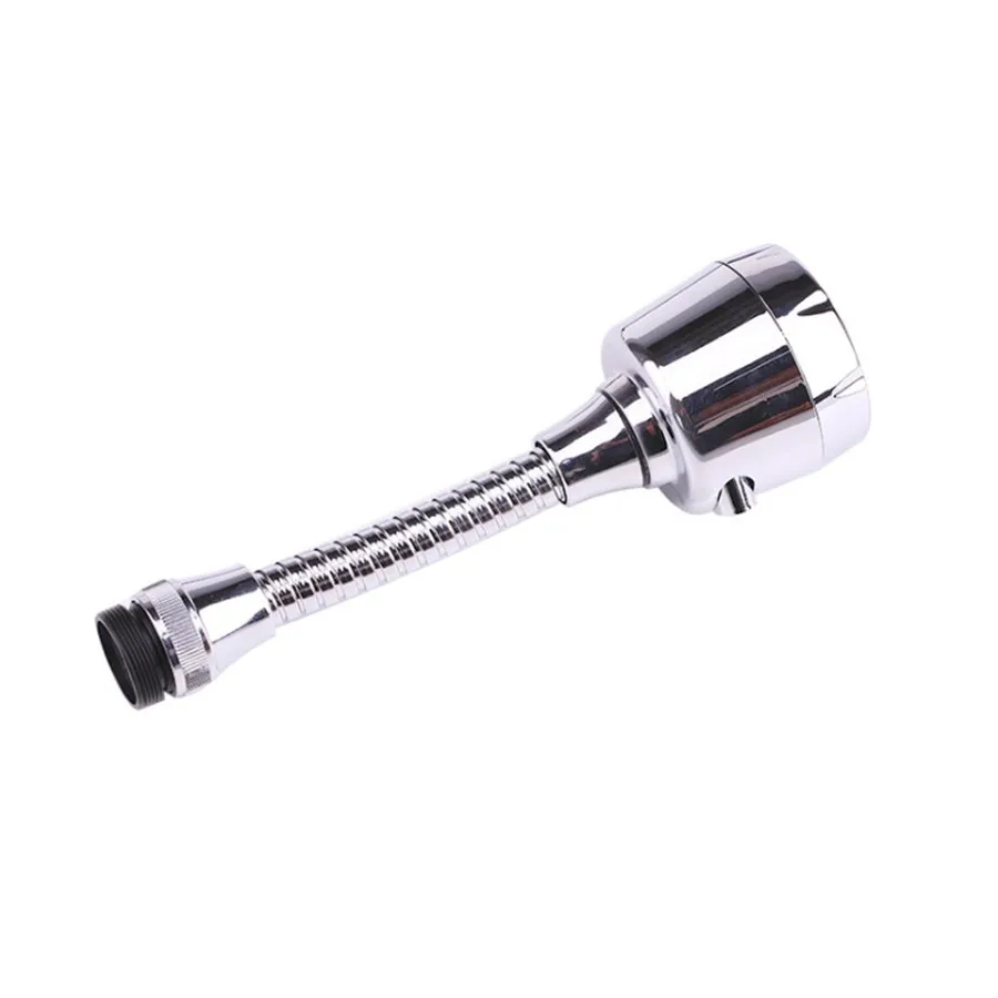 360 Rotatable Bent Water Saving Tap Aerator Extended Hose Faucet