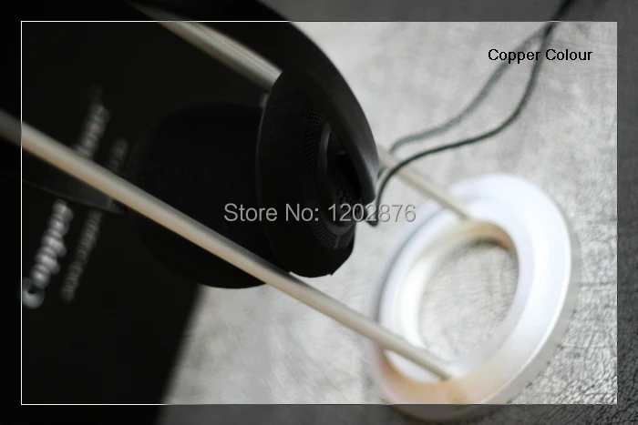 

High Quality Aluminum Alloy Headphone Display Stand Headphone Stand Holder With Six Colours