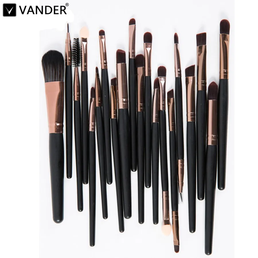 Vander Professional 20pcs Makeup Brushes Set Powder Foundation Lipstick