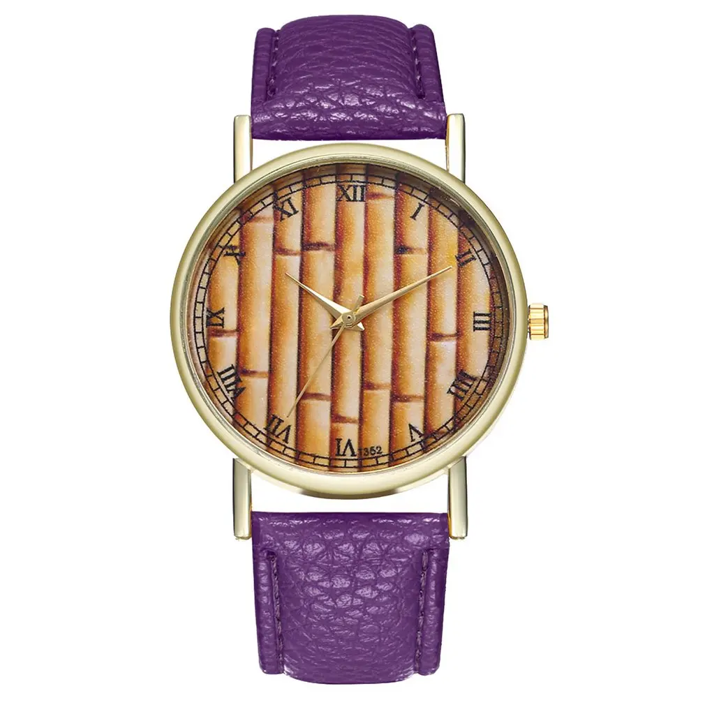 GENBOLI женские часы кожаный ремешок Для женщин Мода кварцевые часы для девочек повседневные платья часы для дропшиппинг montre femme 2018
