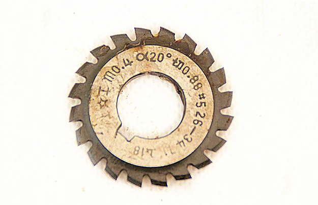 Hob cutter m0.5 HSS 20 deg gear thread involute 25mm dia free shipping