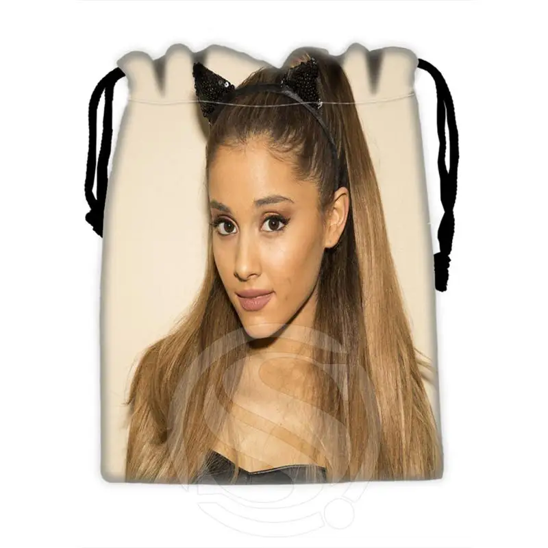 Новое поступление на заказ Ariana Grande#4 сумки на шнурке для мобильного телефона, планшета, ПК, упаковка, подарок, Bags18X22cm SQ00715-@ H0280