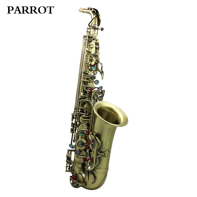 PARROT Eb Alto Saxphone E Flat Sax Brass YW 868 China Time honored