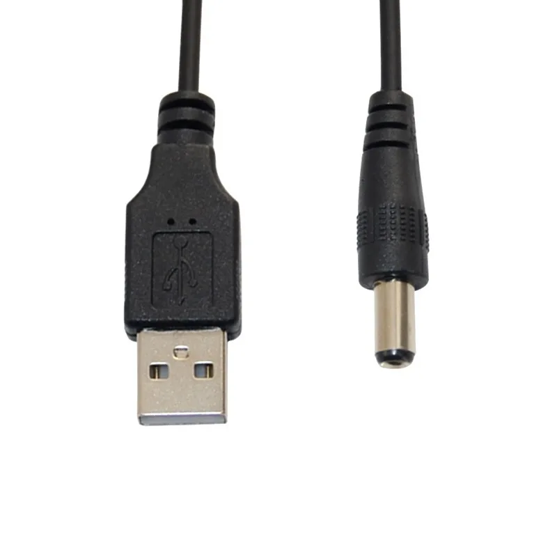 Кабель для зарядки от USB 2 0 до DC 5 мм/2 мм 5*2 5x2 трубчатый в постоянного