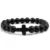 Natural Stone Cross Beaded Handmade Bracelets for Men & Women 10