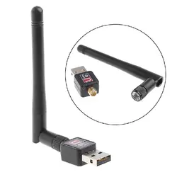 802.11n/g/b 150 Мбит/с USB2.0 сети LAN Card Wi-Fi Беспроводной адаптер с антенной