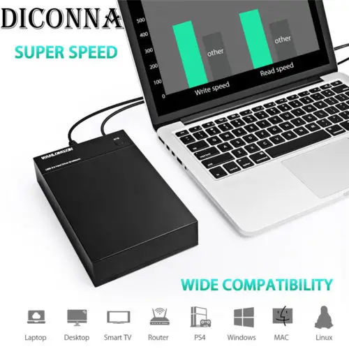 Чехол для внешнего жесткого диска SATA USB 3 0 2 5 дюйма дюйма|Коробки и ящики хранения|