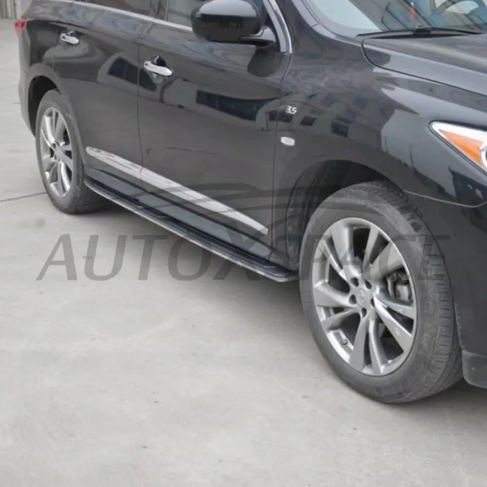 Алюминий Бег шаг в сторону доски Nerf бар, пригодный для Infiniti JX35 qx60 2013