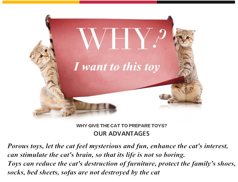 JCPAL пазл кошка игрушка обучающая Кот обучение инструменты сделаны из дерева интерактивная игрушка кошка в сочетании с тремя шариков и игрушка Мышь