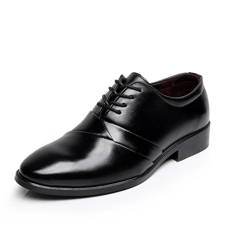 

men dress shoes formal business work soft patent leather pointed toe man male men's oxford flats office fashion oxford shoes